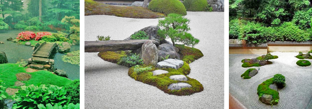 Islands in Japanese gardens, source: pinterest.com, wabisabilife.cz