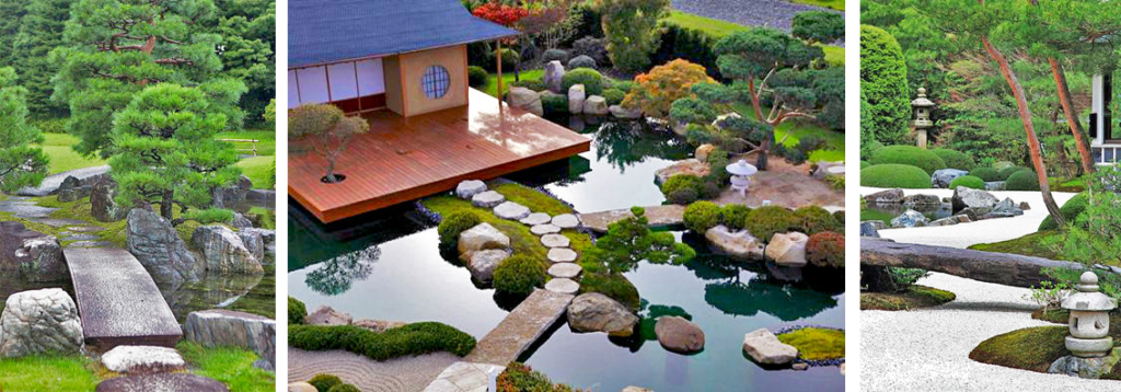Bridges in the Japanese gardens, source: pinterest.com, wabisabilife.cz